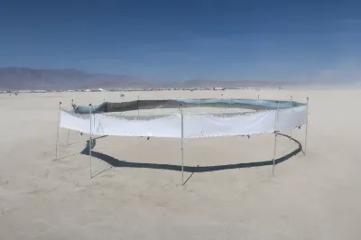 Now and Then art support camp