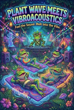 🐸 Hoppy Hour: PlantWave + VibroSonic Experience 🌿🎶
