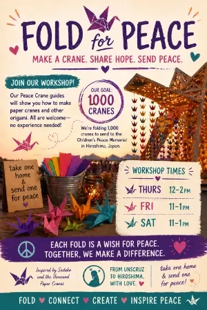 Paper Crane Making Workshop