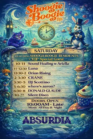 ShoogieBoogie Residents plus SPECIAL GUEST!