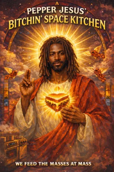 Pepper Jesus' Bitchin' Space Kitchen
