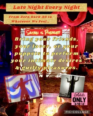 Adult DEBAUCHERY -  'Shadow Dance Box' @ Camp 'Satan is Pleased'