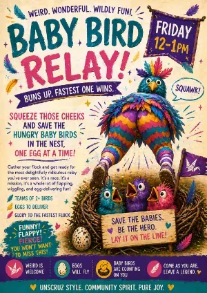 Baby Bird Relay