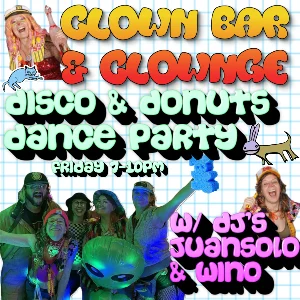 🪩 disco & donuts 🍩 dance party