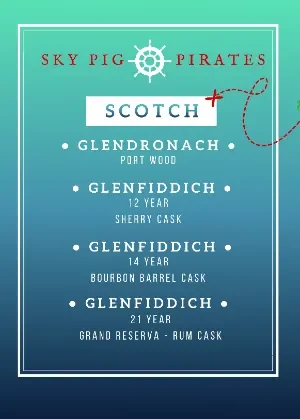 "Walk the Plank" Scotch Tasting