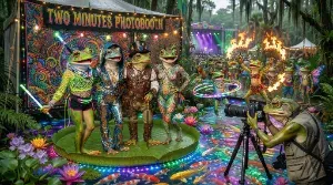 Playa Famous Two Minute Photo Booth